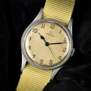 Omega - Military 6B/159 Air Ministry RAF Issued c.1943 Vintage Watch Specialist