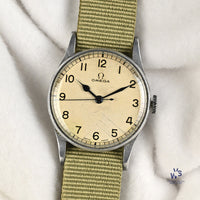 Omega Military Issued H.S.8 Pilots Watch - Original Condition - 1940s - Vintage Watch Specialist