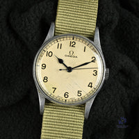 Omega Military Issued H.S.8 Pilots Watch - Original Condition - 1940s - Vintage Watch Specialist