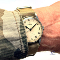 Omega Military Issued H.S.8 Pilots Watch - Original Condition - 1940s - Vintage Watch Specialist