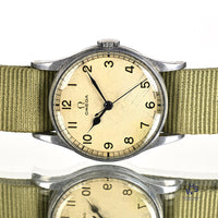 Omega Military Issued H.S.8 Pilots Watch - Original Condition - 1940s - Vintage Watch Specialist