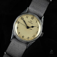 Omega - Military Issued - Model Ref: 2292 - Air Ministry 6B/159 White Dial - 1943 - Vintage Watch Specialist