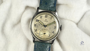 Omega Military Styled Radium Dialed Watch - Vintage Watch Specialist