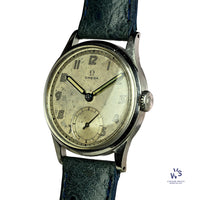 Omega Military Styled Radium Dialed Watch - Vintage Watch Specialist