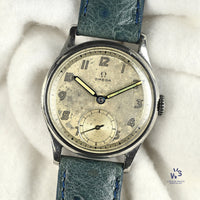 Omega Military Styled Radium Dialed Watch - Vintage Watch Specialist