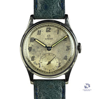 Omega Military Styled Radium Dialed Watch - Vintage Watch Specialist