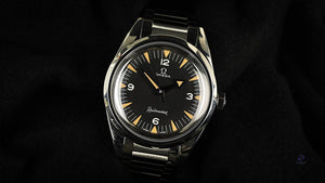 Omega Railmaster - 1957 Trilogy Heritage - New Unworn 2018 - Box & papers - Vintage Watch Specialist