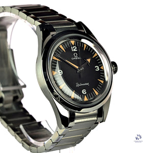Omega Railmaster - 1957 Trilogy Heritage - New Unworn 2018 - Box & papers - Vintage Watch Specialist