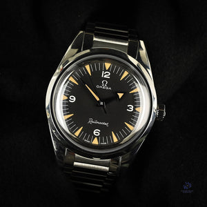 Omega Railmaster - 1957 Trilogy Heritage - New Unworn 2018 - Box & papers - Vintage Watch Specialist