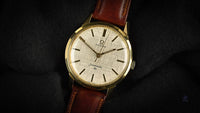 Omega Seamaster 30 - Model Ref: 135.003-62 - Linen Dial - Gold Plated - c.1960s - Vintage Watch Specialist