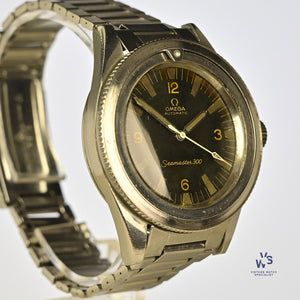 Omega Seamaster 300 Divers Watch - Model 165.014 - 63 - HF Case - Thin Bezel - c.1963 - Vintage Watch Specialist