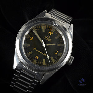 Omega Seamaster 300 Divers Watch - Model 165.014 - 63 - HF Case - Thin Bezel - c.1963 - Vintage Watch Specialist