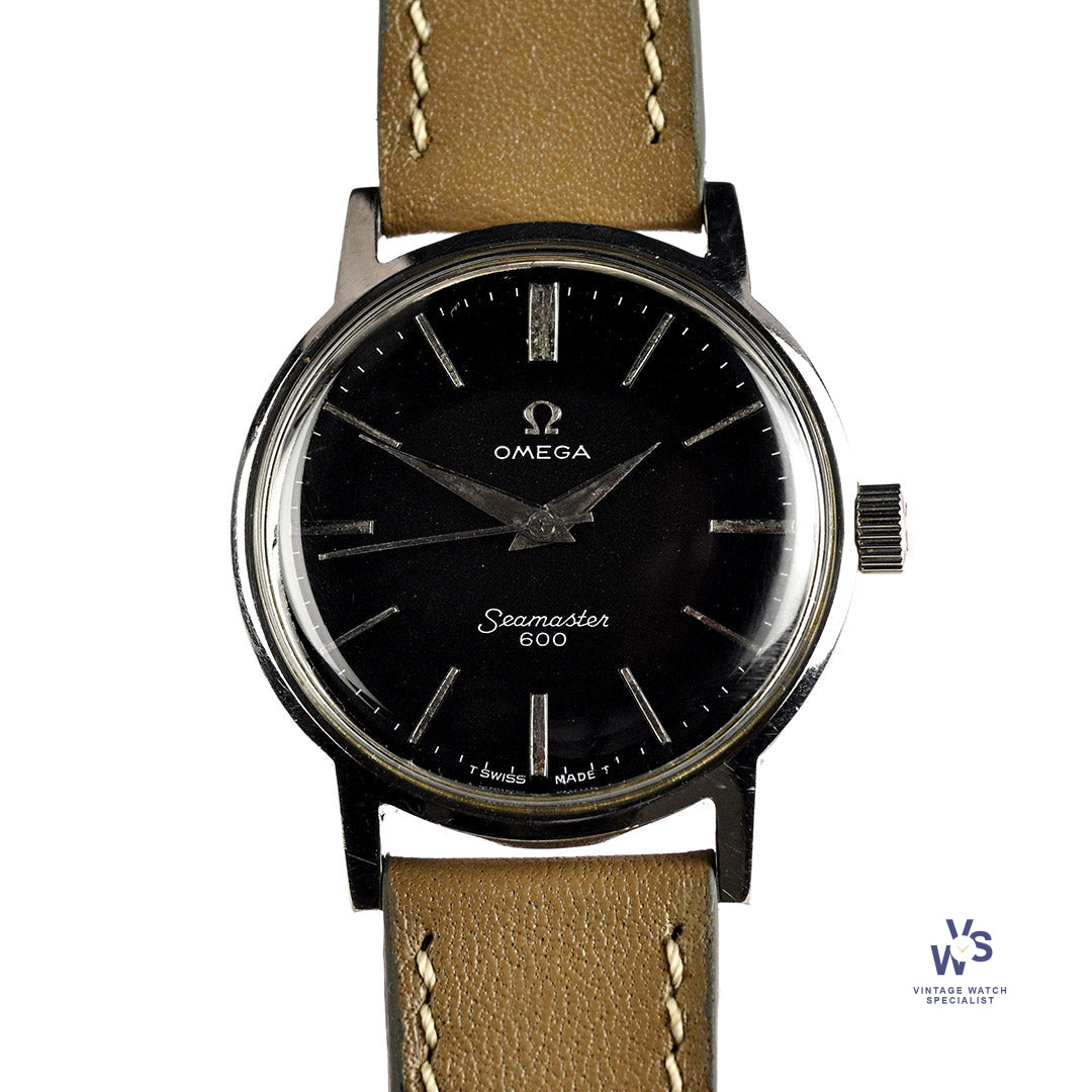 Omega Seamaster 600 - Model Ref: 136.070 - Rare Black Dial - c