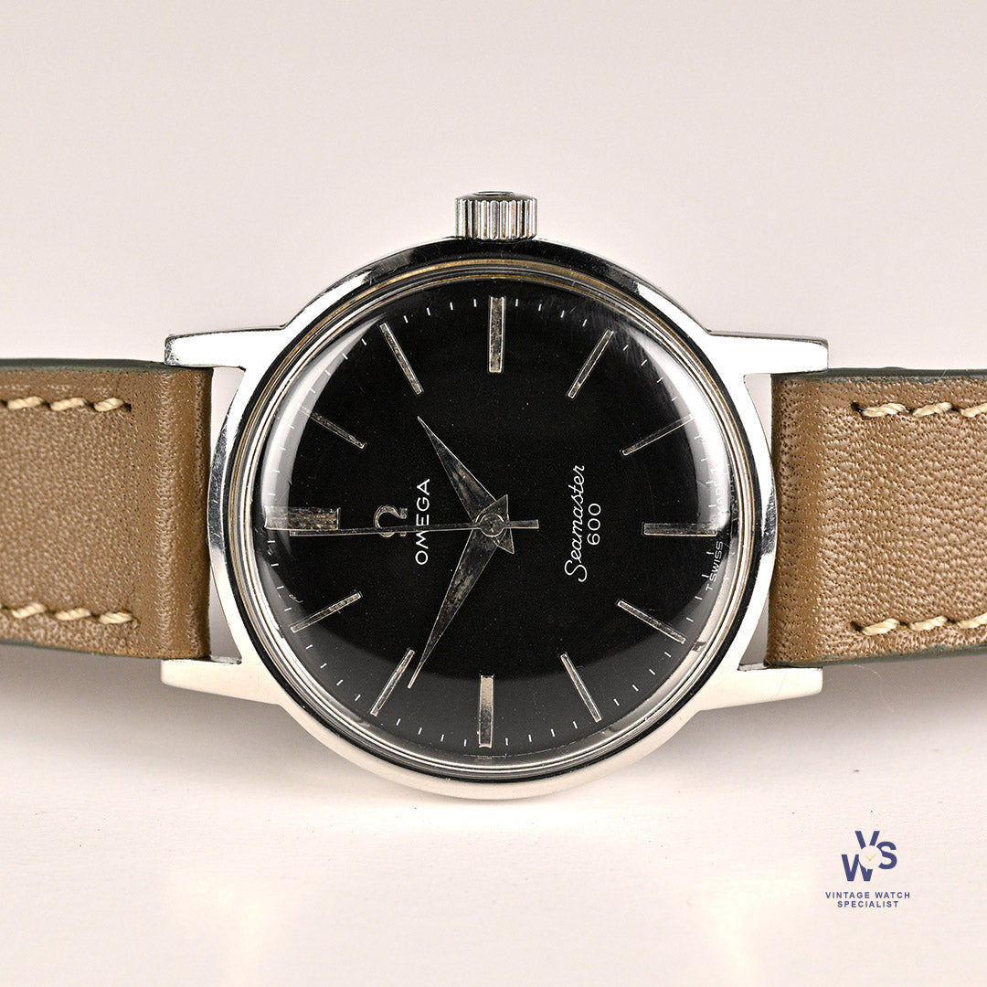 Omega Seamaster 600 - Model Ref: 136.070 - Rare Black Dial - c