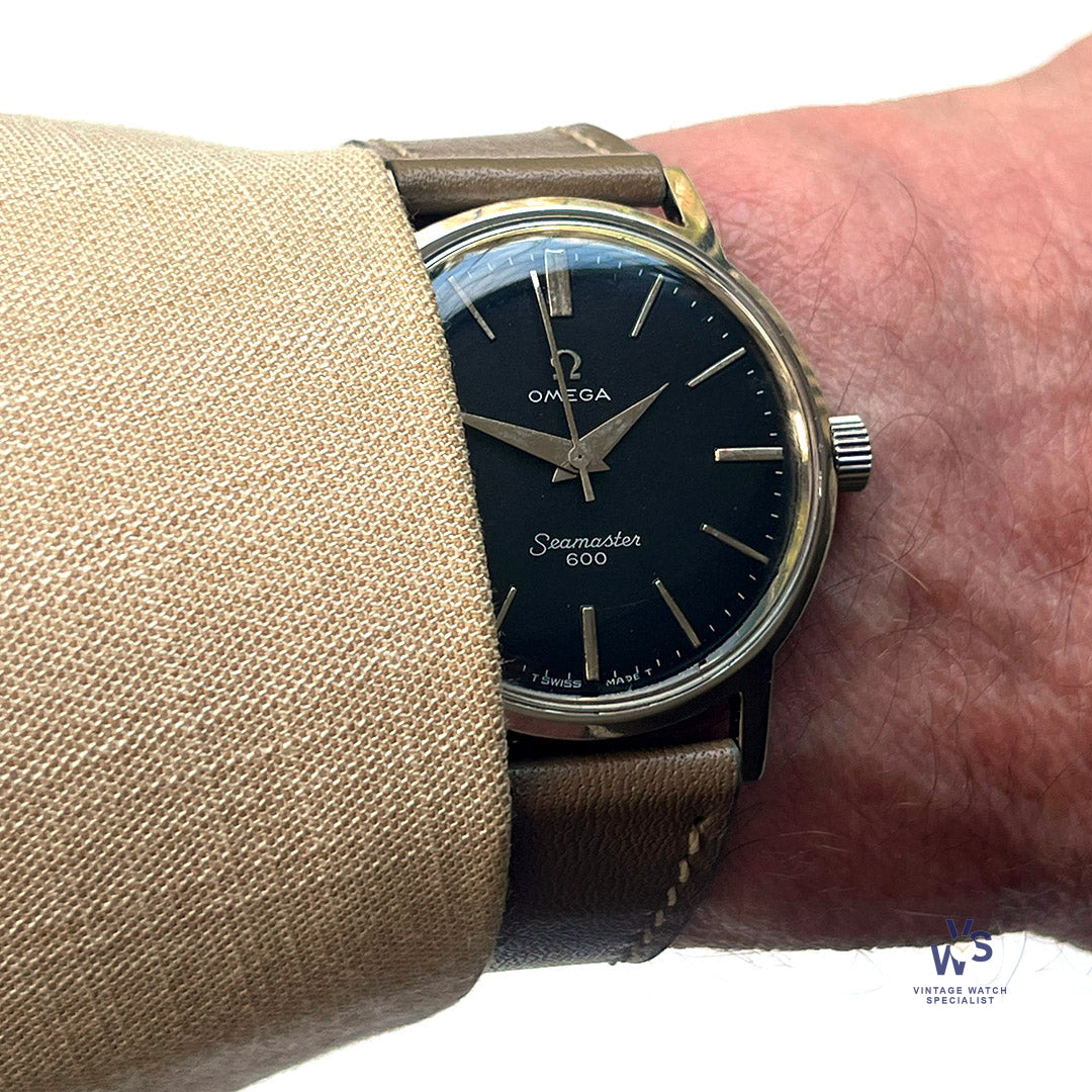 Omega Seamaster 600 - Model Ref: 136.070 - Rare Black Dial - c