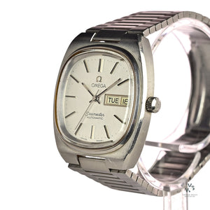 Omega Seamaster - Automatic Day/Date S/S T.V Case - Model Ref 1166.0213 c.1970s - Vintage Watch Specialist