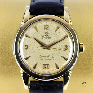 Omega Seamaster Calendar - Bumper Automatic - Model 2627 - Gold Capped - Vintage Watch Specialist