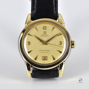 Omega Seamaster Calendar - Bumper Automatic - Model 2627 - Gold Capped - Vintage Watch Specialist