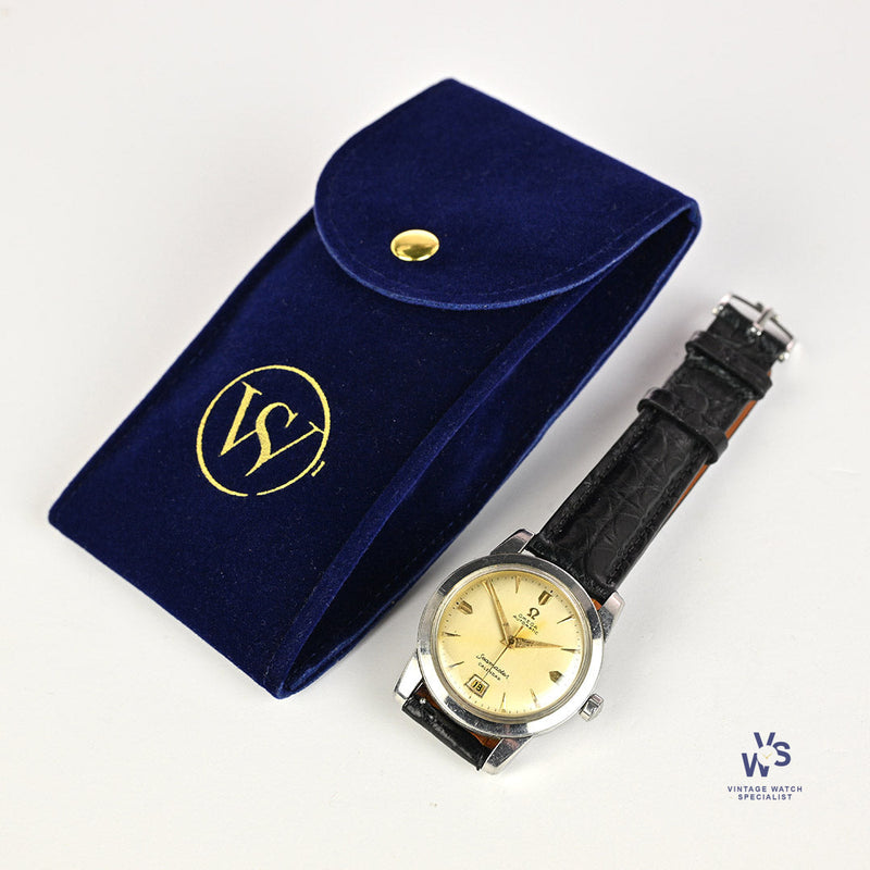 Omega Seamaster Calendar - Model ref: 2757-1Sc - c.1954 - Vintage Watch Specialist