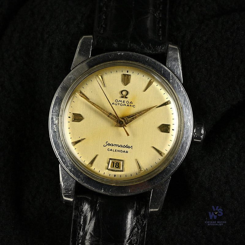 Omega Seamaster Calendar - Model ref: 2757-1Sc - c.1954 - Vintage Watch Specialist