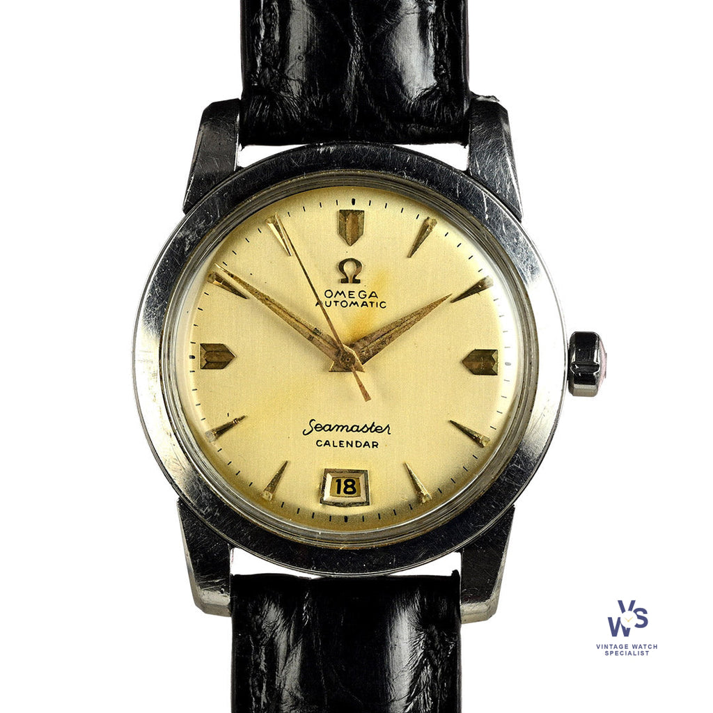 Omega Seamaster Calendar - Model ref: 2757-1Sc - c.1954 - Vintage Watch Specialist