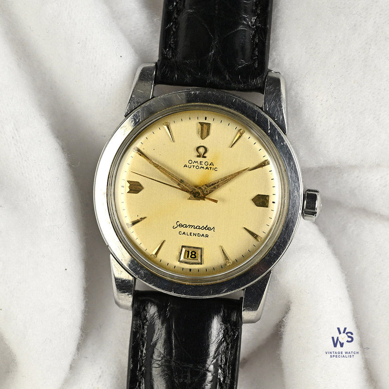 Omega Seamaster Calendar - Model ref: 2757-1Sc - c.1954 - Vintage Watch Specialist