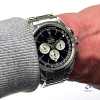 Omega - Seamaster Chronograph - Reference 221.10.42.40.01.001 - Beijing Olympics 2008 - Box & Papers - Vintage Watch Specialist