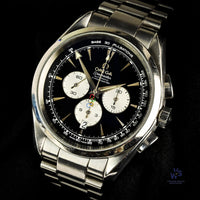 Omega - Seamaster Chronograph - Reference 221.10.42.40.01.001 - Beijing Olympics 2008 - Box & Papers - Vintage Watch Specialist