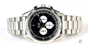 Omega - Seamaster Chronograph - Reference 221.10.42.40.01.001 - Beijing Olympics 2008 - Box & Papers - Vintage Watch Specialist