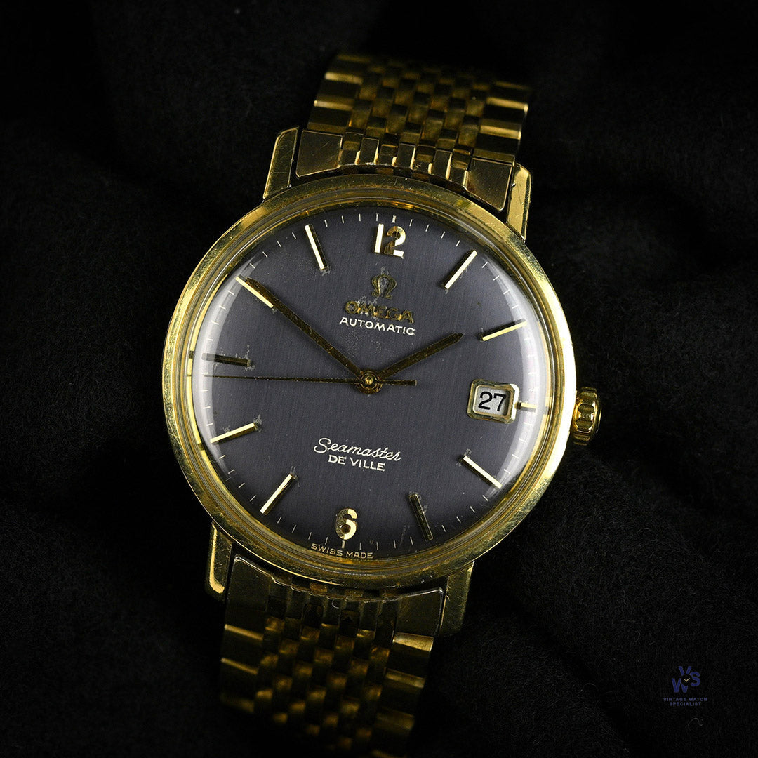 値下げ！Omega Seamaster ゴールド文字盤 ビンテージ Omega Seamaster De Ville - Gold Capped - c.1960s – Vintage