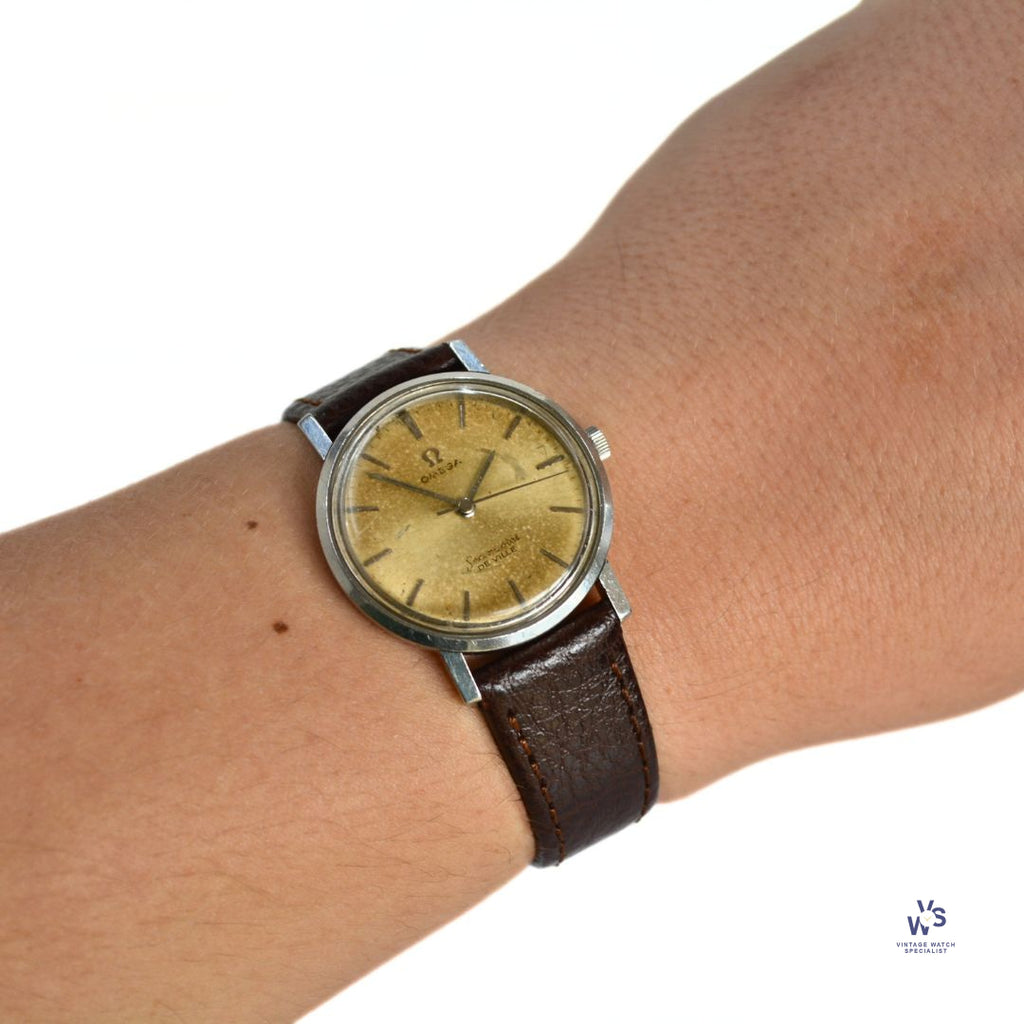 Omega - Seamaster - De Ville - Mid Size Tropical Dial - Model Reference 135.001 - c.1962 - Vintage Watch Specialist
