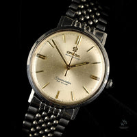 Omega Seamaster Deville - Model Reference: 14765-2SC - Beads of Rice Bracelet - c.1964 - Vintage Watch Specialist