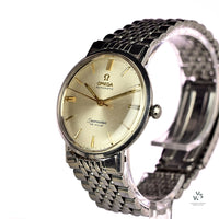 Omega Seamaster Deville - Model Reference: 14765-2SC - Beads of Rice Bracelet - c.1964 - Vintage Watch Specialist