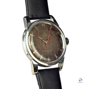 Omega - Seamaster - Model Ref: 2846-4SC - Tropical Crosshair Dial - c.1956 - Vintage Watch Specialist