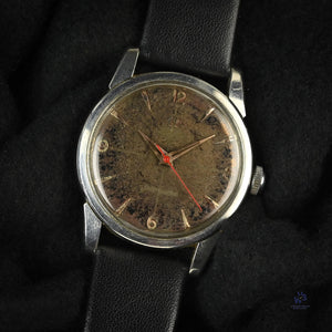 Omega - Seamaster - Model Ref: 2846-4SC - Tropical Crosshair Dial - c.1956 - Vintage Watch Specialist