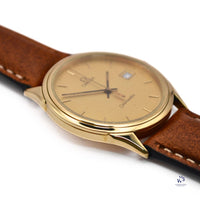 Omega - Seamaster - Quartz Calendar - Model Ref: 196.0306 - 9ct Gold - c.1985 - Vintage Watch Specialist