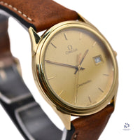 Omega - Seamaster - Quartz Calendar - Model Ref: 196.0306 - 9ct Gold - c.1985 - Vintage Watch Specialist