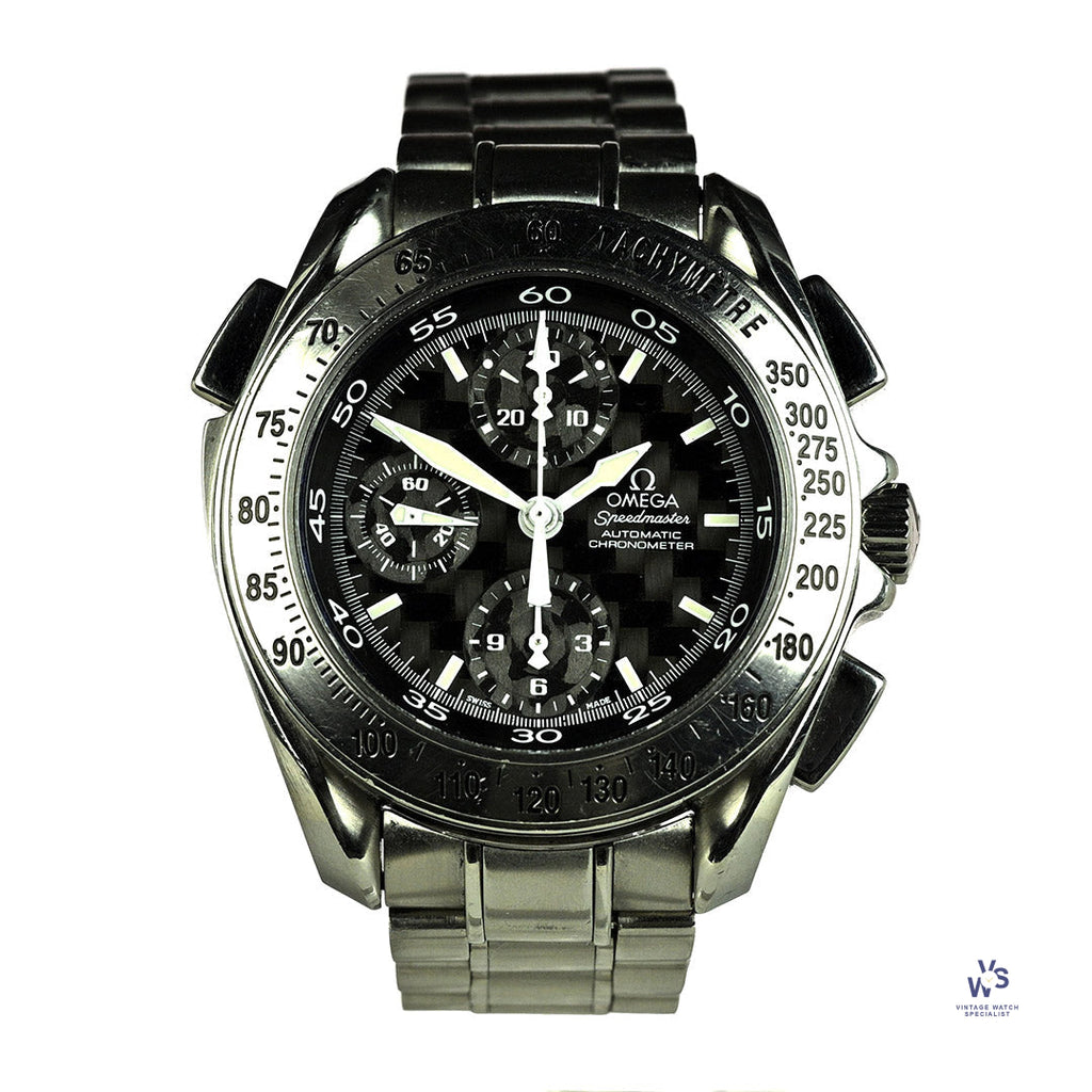 Omega Speedmaster Rattrapante Model 3540.50.00 - Box and Undated Papers - c.2000 - Vintage Watch Specialist