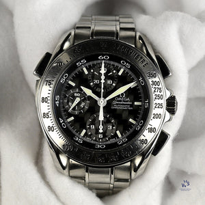 Omega Speedmaster Rattrapante Model 3540.50.00 - Box and Undated Papers - c.2000 - Vintage Watch Specialist