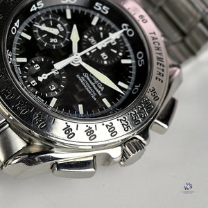 Omega Speedmaster Rattrapante Model 3540.50.00 - Box and Undated Papers - c.2000 - Vintage Watch Specialist