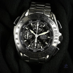 Omega Speedmaster Rattrapante Model 3540.50.00 - Box and Undated Papers - c.2000 - Vintage Watch Specialist