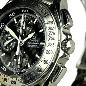 Omega Speedmaster Rattrapante Model 3540.50.00 - Box and Undated Papers - c.2000 - Vintage Watch Specialist