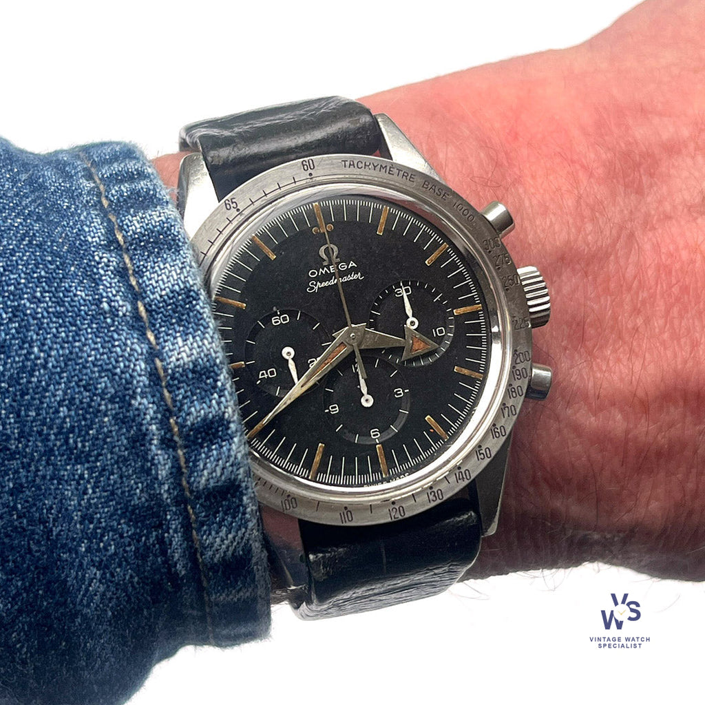 Omega Speedmaster Straight Lug Model Ref: CK 2915 - Vintage Watch Specialist