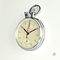 Omega - Split Second ’Rattrapante’ - Olympic Timer/Pocket Watch - Red Carry Case Marked Marconi - circa 1960 - Vintage Watch Specialist
