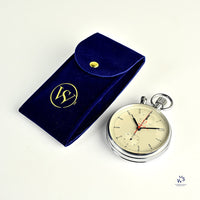 Omega - Split Second ’Rattrapante’ - Olympic Timer/Pocket Watch - Red Carry Case Marked Marconi - circa 1960 - Vintage Watch Specialist
