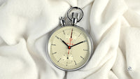 Omega - Split Second ’Rattrapante’ - Olympic Timer/Pocket Watch - Red Carry Case Marked Marconi - circa 1960 - Vintage Watch Specialist