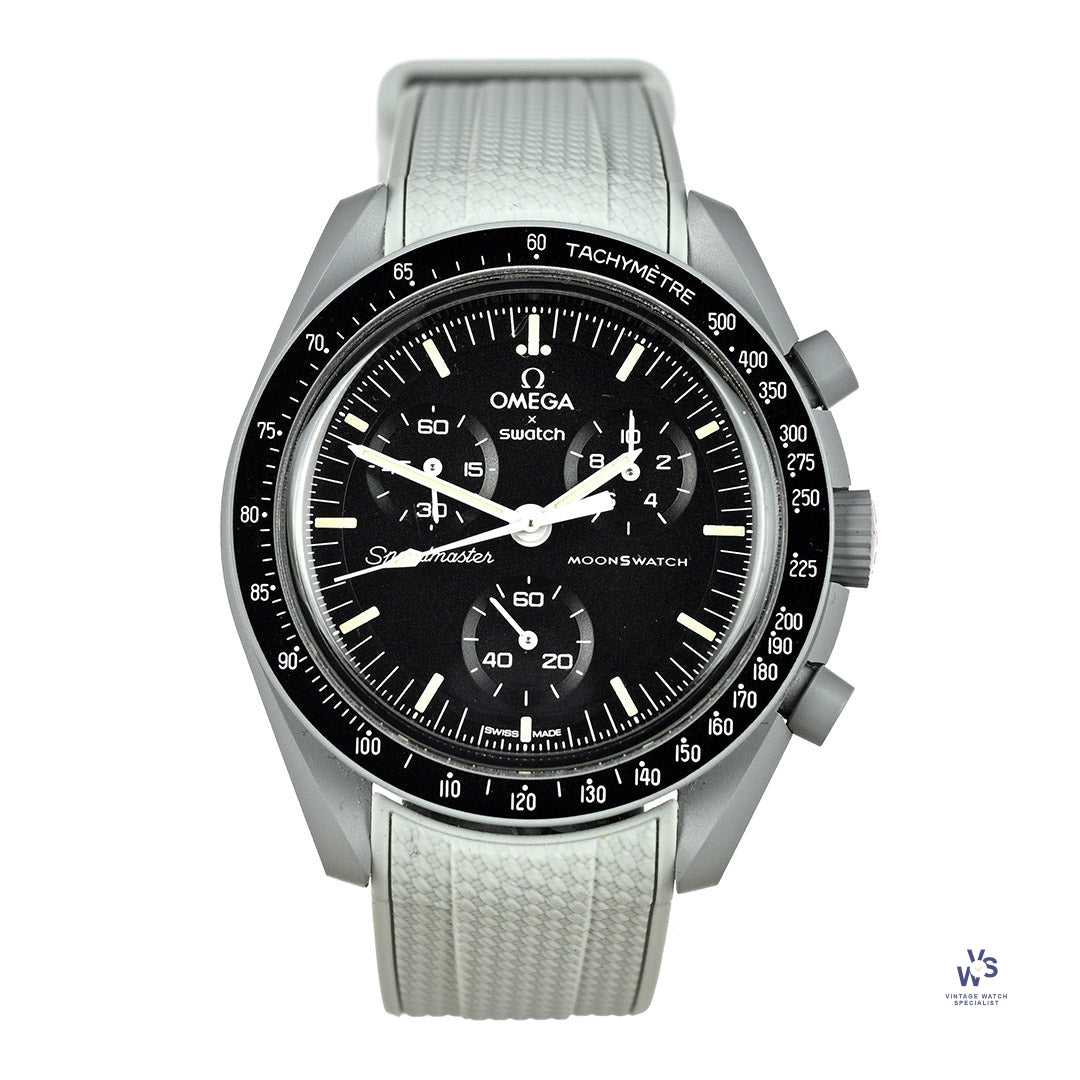 Omega Swatch Speedmaster Moonswatch - Box and Papers - c.2022
