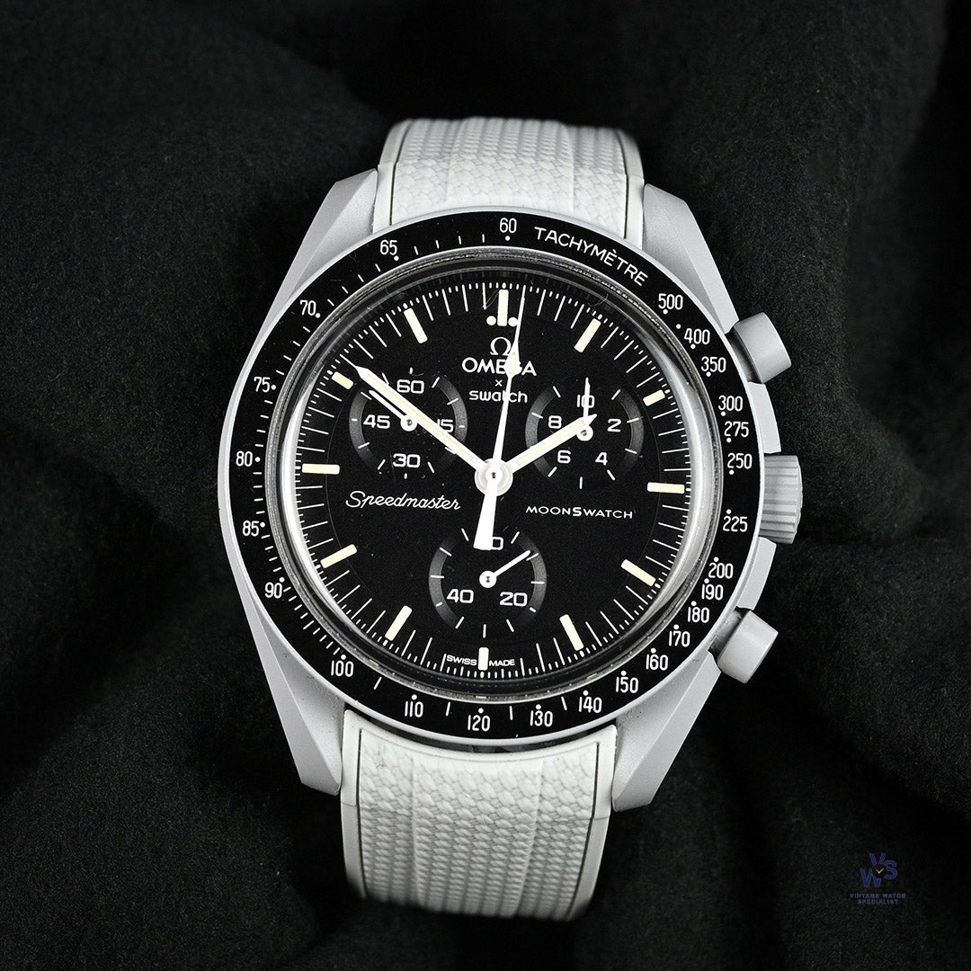 Omega Swatch Speedmaster Moonswatch - Box and Papers - c.2022