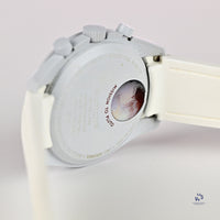 Omega Swatch Speedmaster Moonswatch - Pluto - Box and Papers - c.2022 - Vintage Watch Specialist