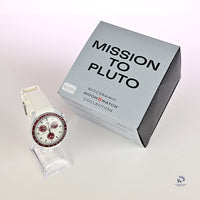 Omega Swatch Speedmaster Moonswatch - Pluto - Box and Papers - c.2022 - Vintage Watch Specialist